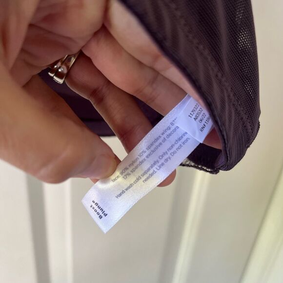 NWT Cacique Purple Boost Plunge Size 40D - Picture 6 of 6